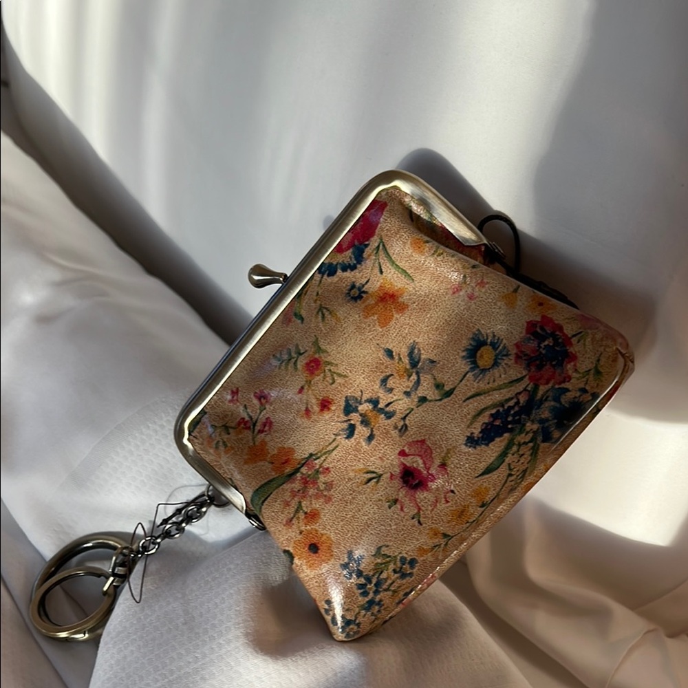 Floral Print Women's Bag Fob - Picture 5 of 8